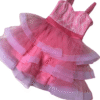 Pre-Loved' Coral Party Dress 5 Coral Dress
