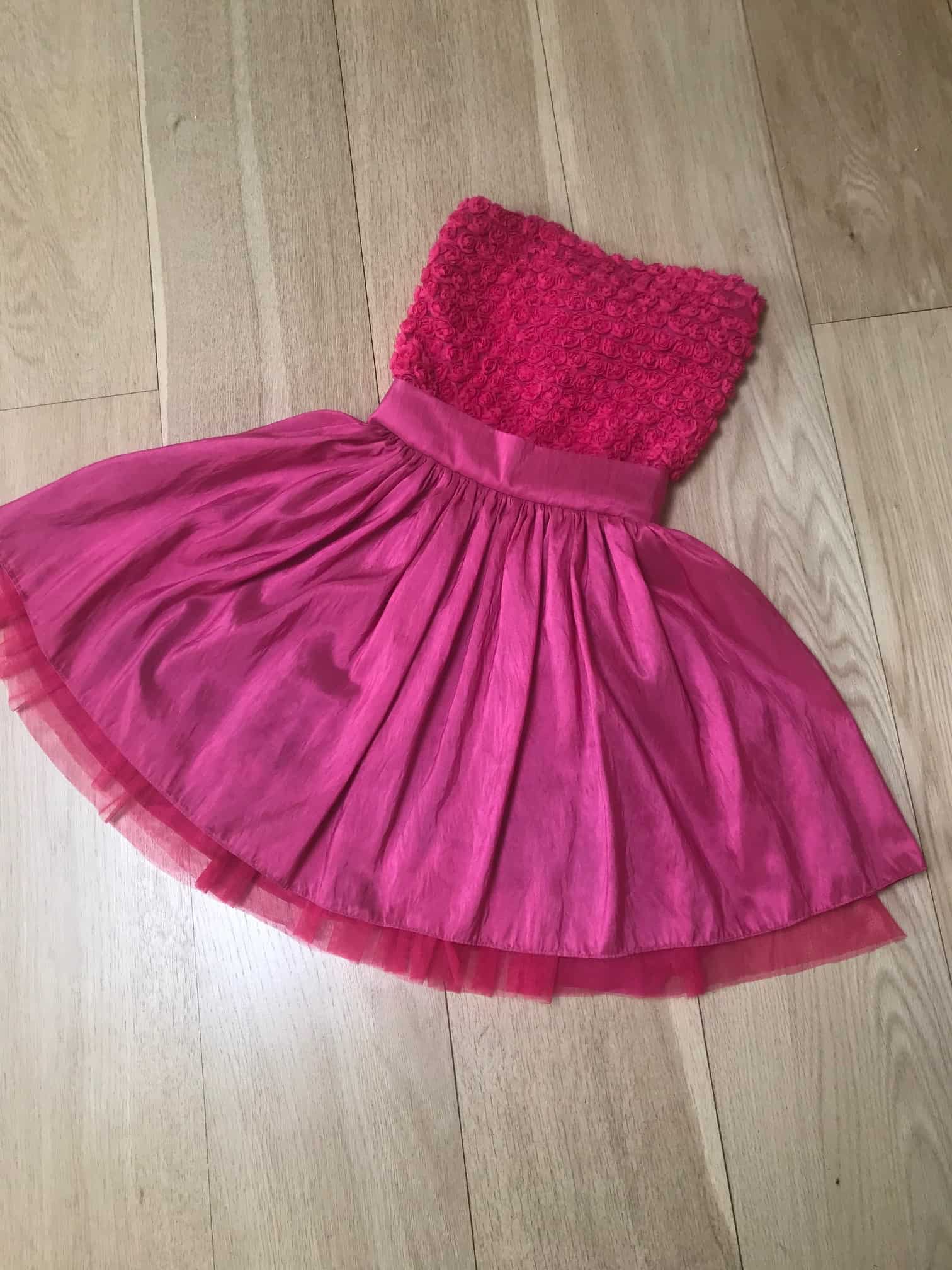 'Pre-Loved' Stella M'lia Dress. 2 Stella M'lia Hot Pink Roses | Silhouette London