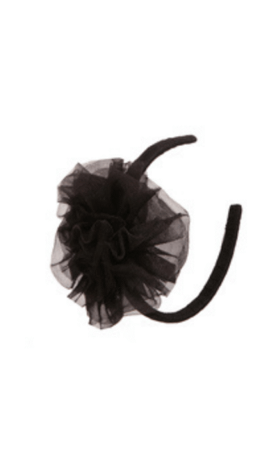 Ooh la la Couture flower hairband in black