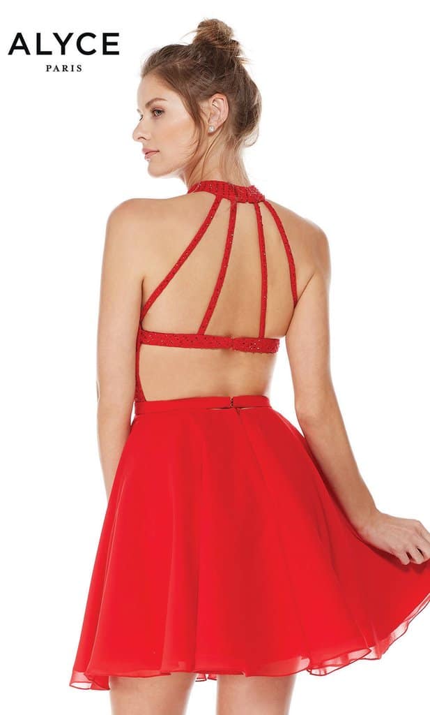 Alyce Paris Dress Style 2652 2 Alyce Paris Dress Style 2652 in Red | Silhouette London