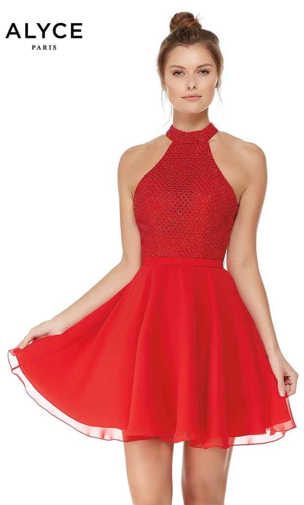 Alyce Paris Dress Style 2652 1 Alyce Paris Dress Style 2652 in Red | Silhouette London