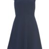AX Paris Bardot Skater Dress 3 AX Paris Bardot Jersey Skater Dress in Navy from Silhouette London, a Prom and Party Fashion Boutique in Harrow, Greater London.