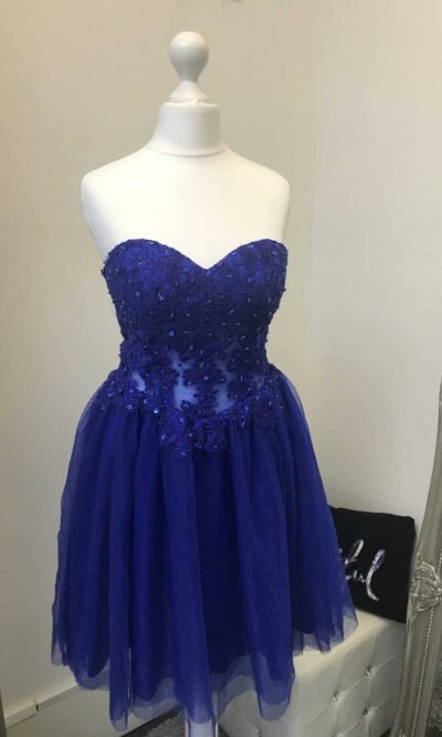 BY Lace & Mesh Sweetheart Dress. Embellished lace sweetheart bodice with sheer middle, corset closing and multi layered tulle skirt with straight edge from Silhouette London, Girls party dress specialists in London