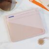 Vegan Leather Card Holders 3 Lisa Angel - Lavender Leather Card Holder from Silhouette London