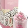 Pink Bubbly Piped Candle 4 pink bubbly 3 1