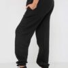 Black Relaxed Fit Joggers 2 Black Joggers