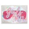 Girls Rule Wall Art 3 Girls Rule