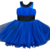 Pre-Loved Royal Blue Halter Neck Tulle Dress 4 Miriam Herman Royal Blue Halter Neck Tulle