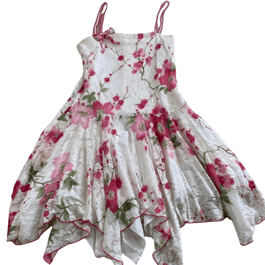 Pre-Loved David Charles Floral Dress 1 Pre-Loved David Charles Floral handkerchief dress