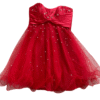 Pre-Loved Mori Lee Red Prom Dress 4 Pre-Loved Mori Lee Red Satin and Tulle Prom Dress