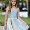 Dolls and Divas Aspen Dress in Blue/Gold 2 Dolls and Divas Couture Aspen 1 Dress in Blue/Gold