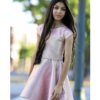 Dolls and Divas Reeve Dress in Pink/Gold 3 Dolls and Divas Couture Reeve Dress in Pink/Gold Shimmer