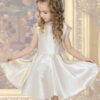 Dolls and Divas Reeve Dress in Gold/Platinum 2 Dolls and Divas Couture Reeve Cap Sleeve Skater Dress in Gold/Platinum Shimmer