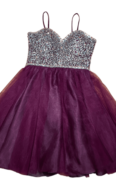 Pre-Loved Mori Lee Style 33029 in Purple