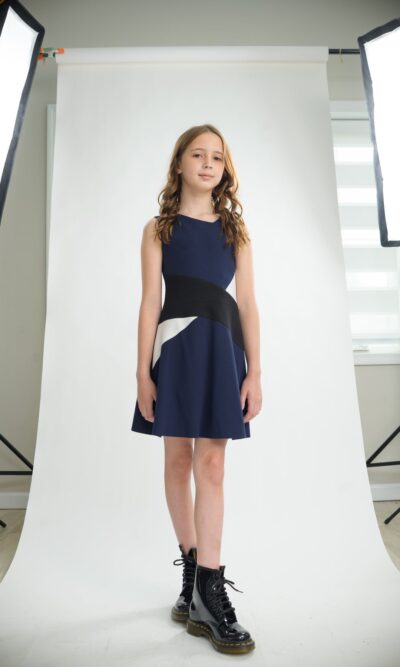 Zoe Ltd Dani Dress in Navy