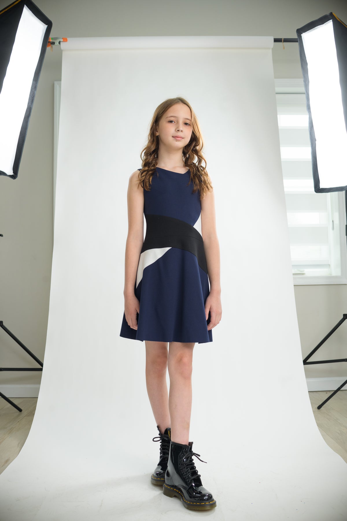 Zoe Ltd Dani Dress in Navy 1 Zoe Ltd Dani Dress in Navy