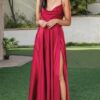 Dancing Queen Prom Dress Style 4285 3 Dancing Queen Prom Dress Style 4285 in burgundy