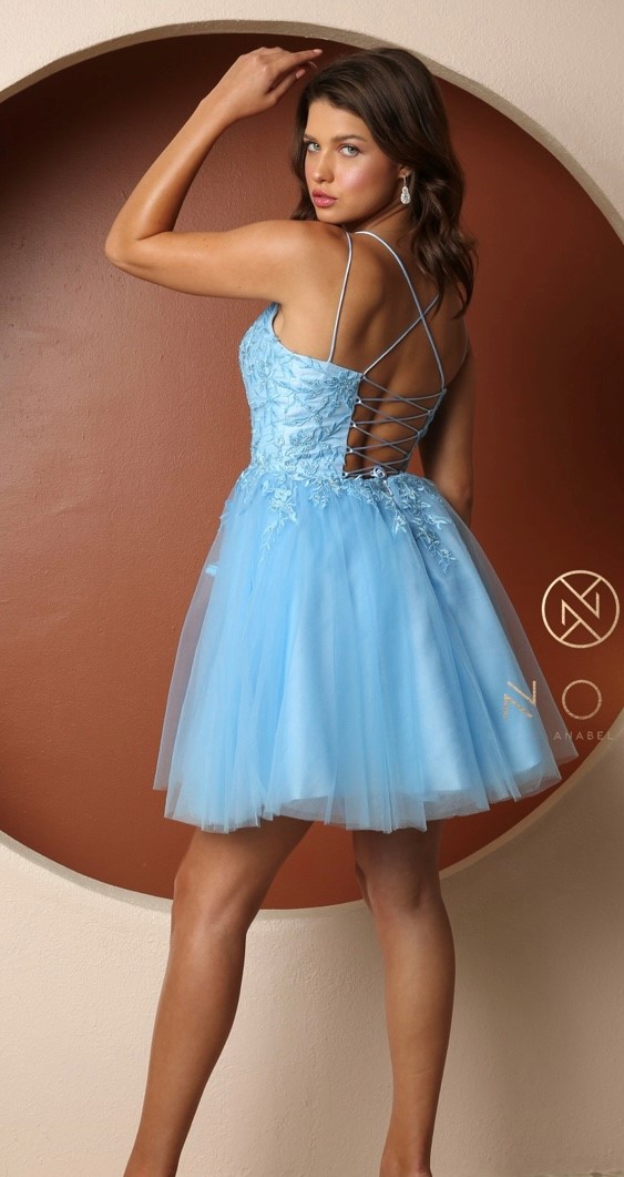 Nox Anabel Party Dress Style T718 3 Nox Anabel Party Dress Style T718 - Image 3