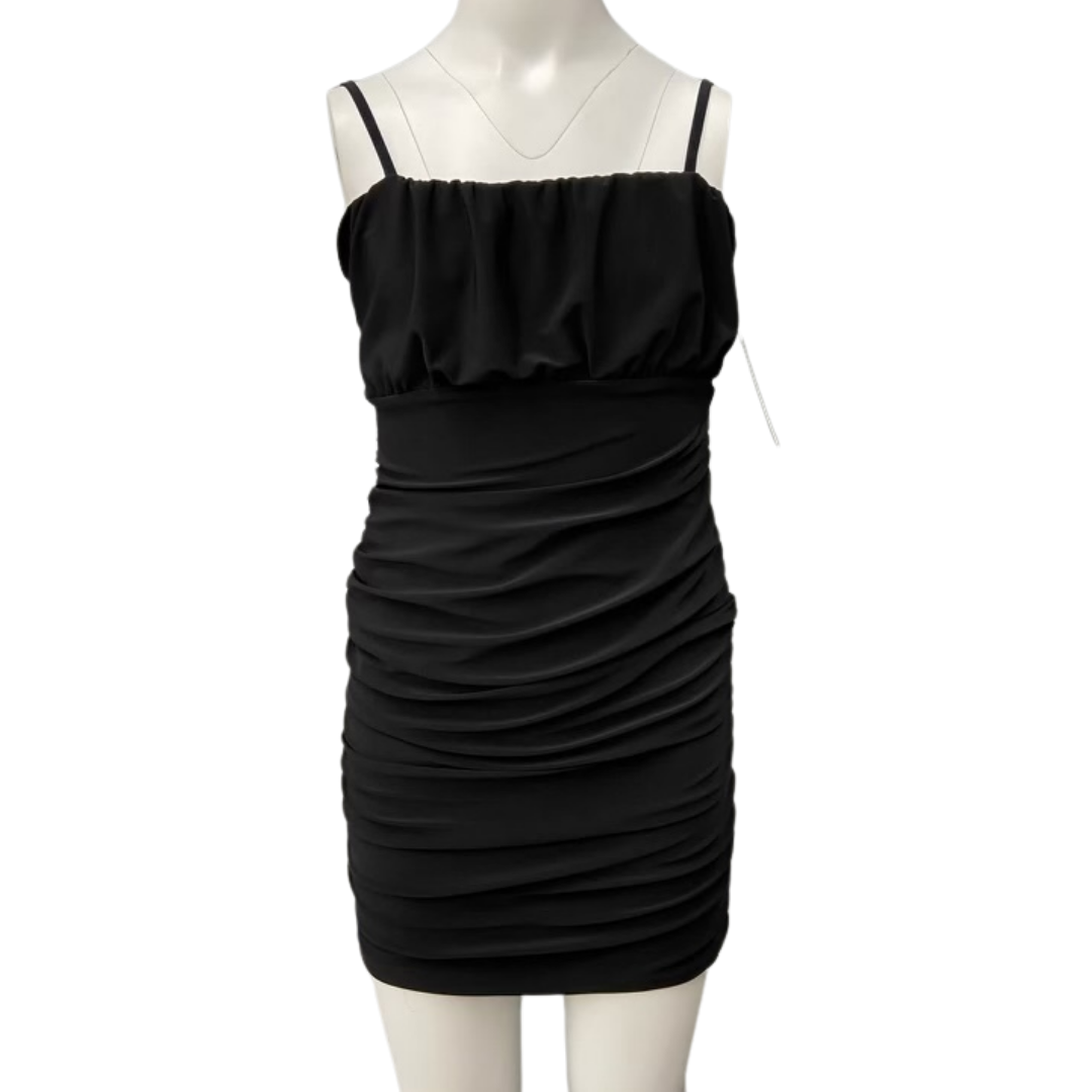 Cheryl Kids Brenda Ruched Bodycon 2 Cheryl Kids Brenda Black Ruched Bodycon Teen Party Dress