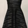 Ava & Yelly Black/Silver Frill Cap Sleeve Skater 3 Ava & Yelly Black/Silver Frill Cap Sleeve Skater Dress