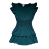 Cheryl Kids Odette Skater Dress 3 Cheryl Kids Odette Dress in Hunter Green