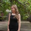 Sass & Sparkle Miriam Dress 5 Sass & Sparkle Miriam Bodycon Party Dress in Black Jersey