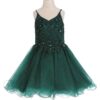 Cinderella Couture Dress Style 5112 5 Cinderella Couture Girls Party Dress Style 5112 in Hunter Green