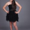 Pre-Loved Rock the Dress -The Addison 3 Rock the Dress Addison Dress in Black Tulle