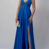 Mascara Collection Prom Dress Style MC123016 5 Mascara Collection Long Prom Dress Style MC123016 in Steel Blue