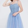 Jadore Evening Style J20072 Lilac 4 Jadore Evening Short Prom Dress Style J20072 in Lilac