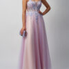 Mascara Collection Prom Dress Style MC11325 6 Mascara Collection Long Prom Dress Style MC11325 in Lilac Peach