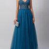 Mascara Collection Prom Dress Style MC123416 6 Mascara Collection Long Prom Dress Style MC123416 in Chambray