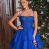 Jadore Evening Style J26071 Royal Blue 3 jadore evening short prom dress style j26071 in Royal Blue