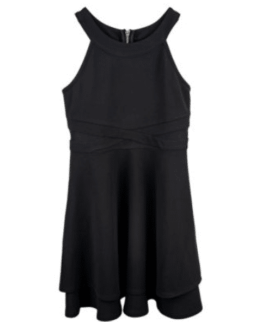 Pre-Loved Emerald Sundae Black Skater Dress 2 Pre-Loved Emerald Sundae Black Skater Dress - Image 2