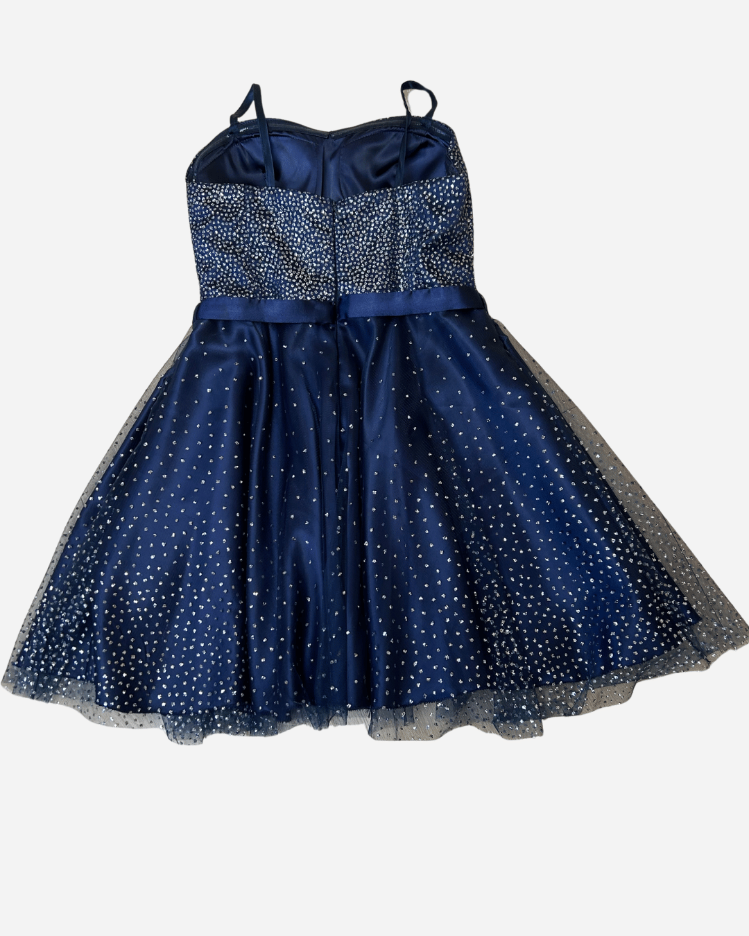 Pre-Loved SheSay Couture Party Dress in Navy 2 Pre-Loved SheSay Couture Party Dress in Navy - Image 2