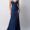 Mascara Collection Prom Dress Style MC19427 4 Mascara Collection Prom Dress Style MC19427 in Airforce Blue