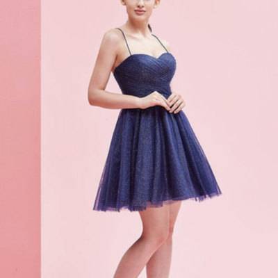 Jadore Evening Short Party Dress Style J16075 Navy