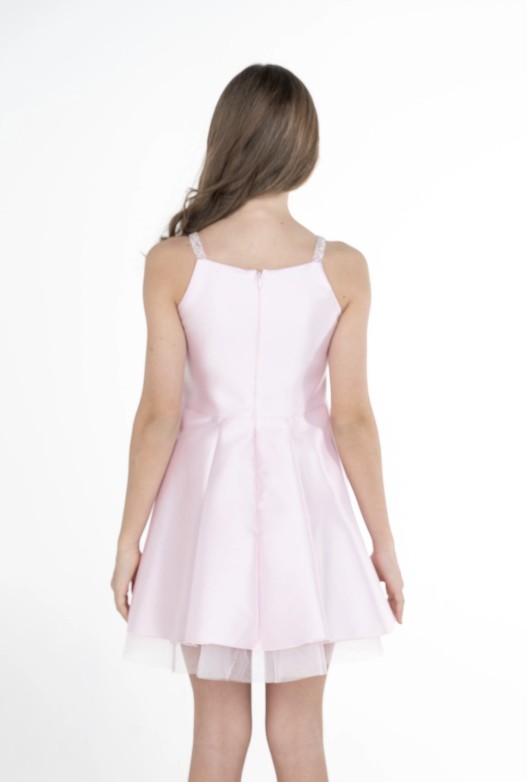 Zoe Ltd Henley Dress in Light Pink 2 Zoe Ltd Henley Dress in Light Pink - Image 2