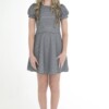 Zoe Ltd Hudson Dress in Black/White 7 Zoe Ltd Short Sleeve Hudson Dress in Black and White Tweed