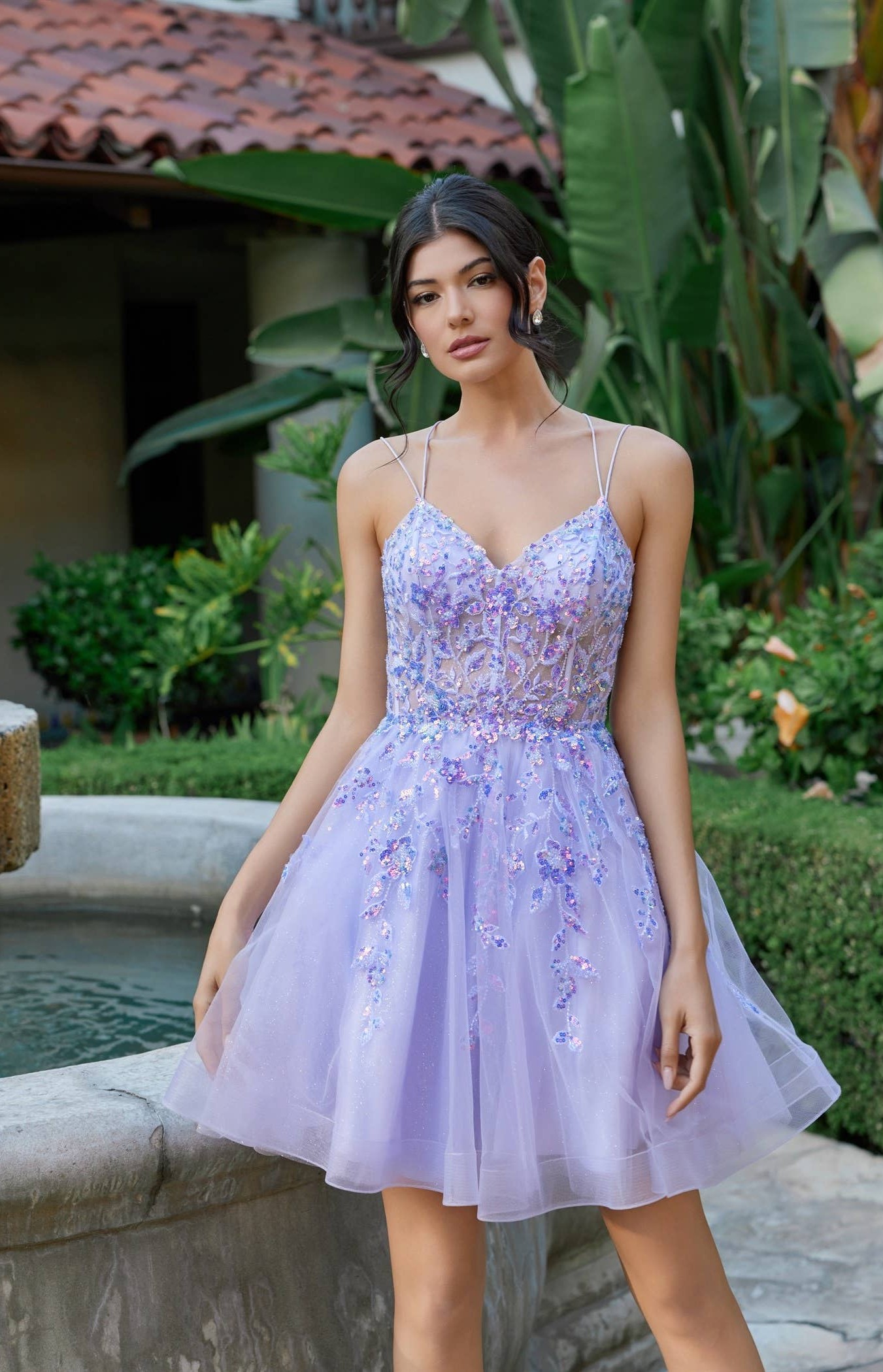 Juliet Short Party Dress Style JT988N 3 Juliet Short Party Dress Style JT988N - Image 3